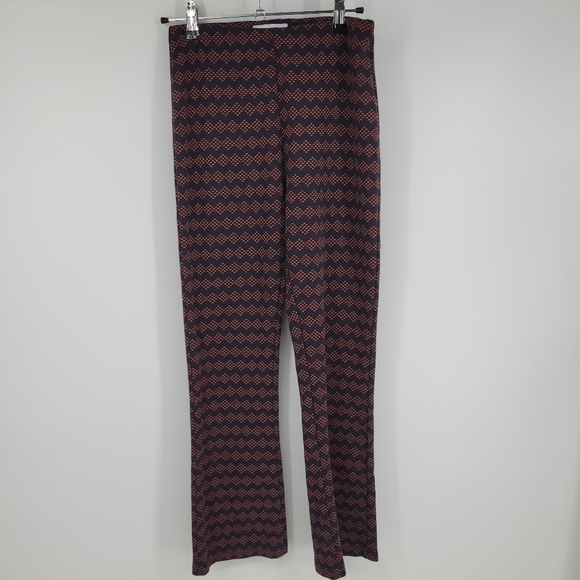 Urban Outfitters Cara High-Waisted KickFlare Patterned Pant Size S - Picture 4 of 16
